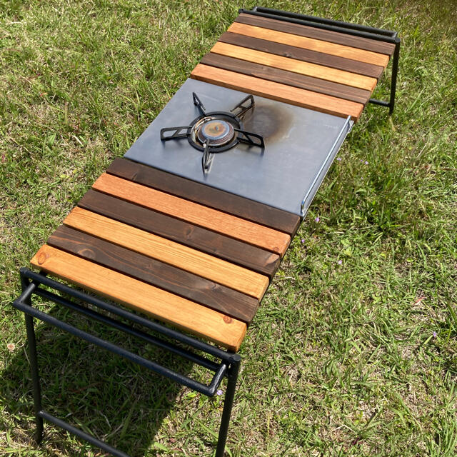 アイアンテーブル キャンプ用品