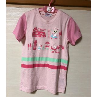 ミキハウス(mikihouse)のミキハウス　半袖　Tシャツ　120 ピンク(Tシャツ/カットソー)