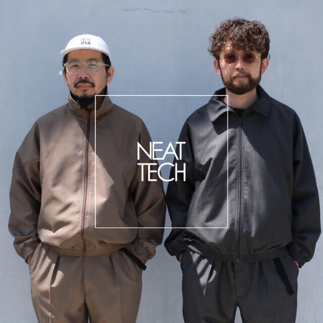 ＬカラーNEAT EUREKA別注 NEATTECH トラックジャケット グレー Ｌ