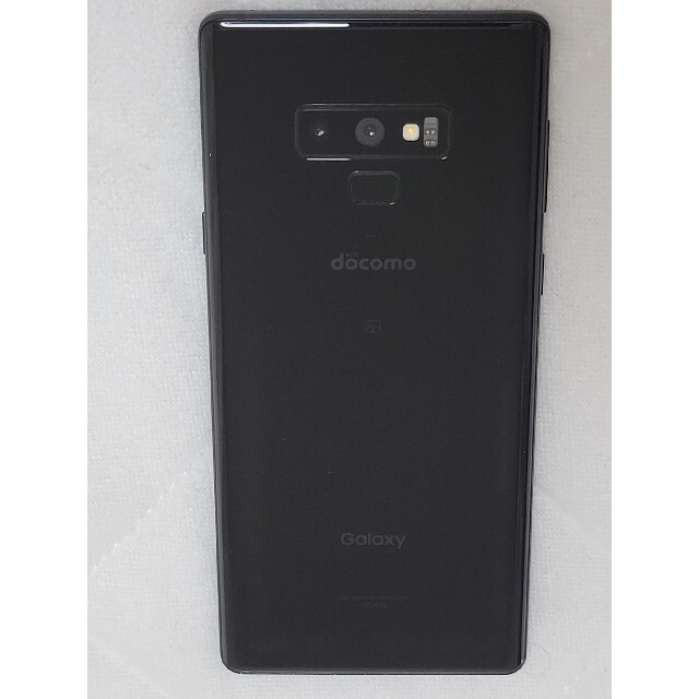 Galaxy(ギャラクシー)のSC-01L GALAXY Note 9 （ブラック）【難あり】 スマホ/家電/カメラのスマートフォン/携帯電話(スマートフォン本体)の商品写真