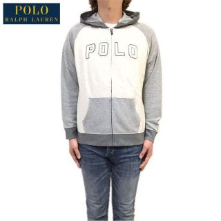 ポロラルフローレン(POLO RALPH LAUREN)の新品 ラルフローレン POLO ロゴ フレンチテリー ジップアップ パーカー 春(パーカー)