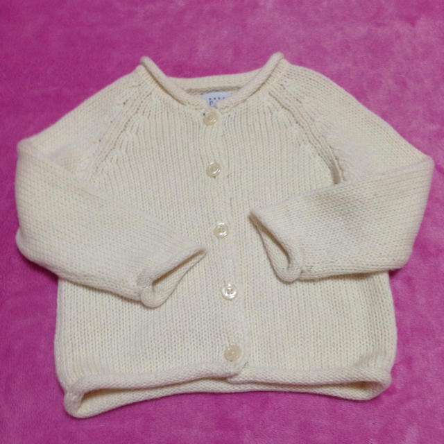 GAP(ギャップ)のGAPニットカーディガン キッズ/ベビー/マタニティのキッズ服女の子用(90cm~)(その他)の商品写真