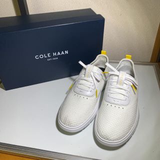 コールハーン(Cole Haan)の新品　Cole Haan コールハーン　ZEROGRAND ホワイト　25cm(ドレス/ビジネス)