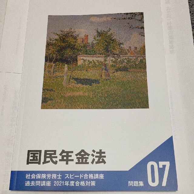 2021年度 国民年金法 過去問題集フォーサイト 社会保険労務士 エンタメ/ホビーの本(資格/検定)の商品写真