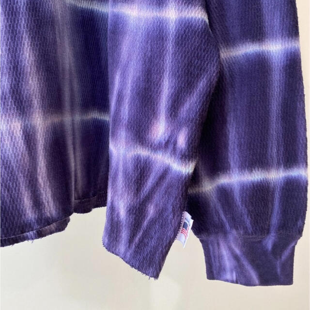 DAIRIKU Tie-dye Thermal Tee メンズのトップス(Tシャツ/カットソー(七分/長袖))の商品写真