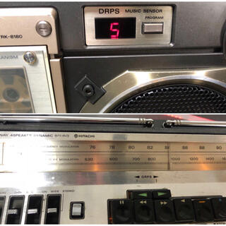 HITACHI PERDISCO 日立 パディスコ ラジカセ TRK-8180