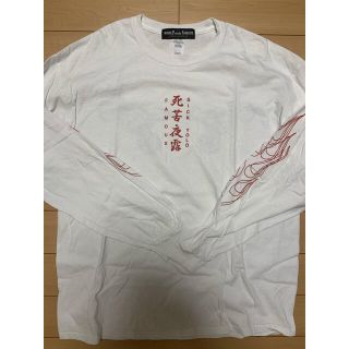 LONLY論理　world wide famous 旧車　単車　フレイム(Tシャツ/カットソー(七分/長袖))