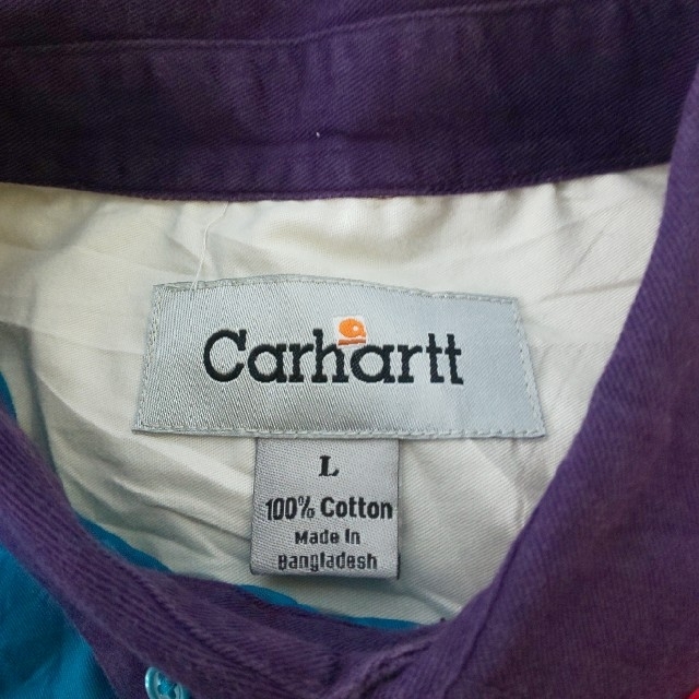 carhartt(カーハート)のカーハート Carhartt マルチカラー 半袖シャツ メンズのトップス(Tシャツ/カットソー(半袖/袖なし))の商品写真