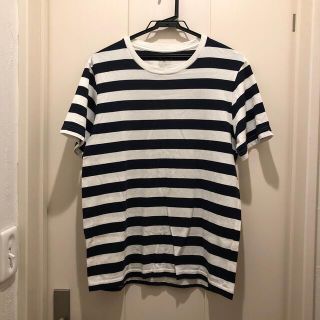 ムジルシリョウヒン(MUJI (無印良品))の無印　ボーダーTシャツ(Tシャツ/カットソー(七分/長袖))