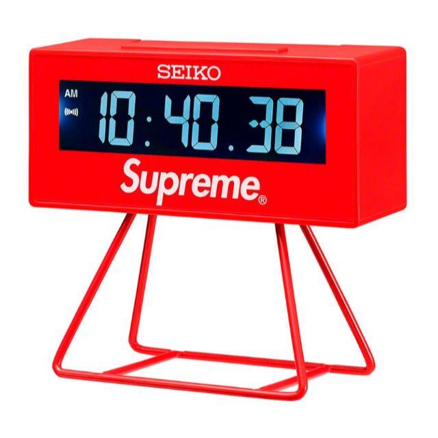 Supreme(シュプリーム)のSupreme Seiko Marathon Clock Red 国内 正規品 メンズの時計(その他)の商品写真