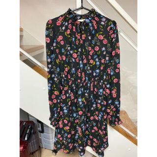 ケイトスペードニューヨーク(kate spade new york)の花柄ワンピース👗(ひざ丈ワンピース)