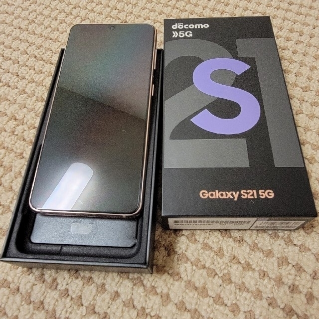 galaxy s21 新品　SIM ロック解除済み（ドコモ）