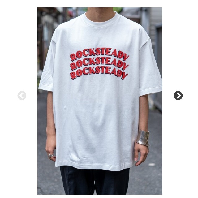 blurhms ROCKSTEADY Tシャツ ブラームス 21ss メンズのトップス(Tシャツ/カットソー(半袖/袖なし))の商品写真