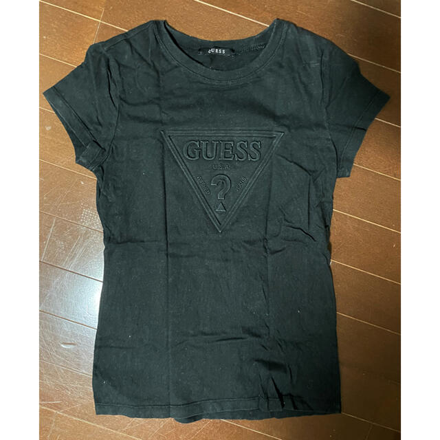 GUESS(ゲス)のGUESS ゲス ブラック ロゴT レディースのトップス(Tシャツ(半袖/袖なし))の商品写真