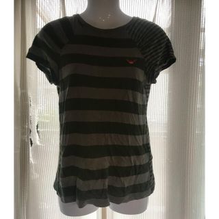 エンポリオアルマーニ(Emporio Armani)のEMPORIO ARMANI ボーダーの半袖Tシャツ⭐︎(Tシャツ(半袖/袖なし))