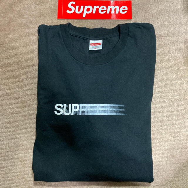 Supreme(シュプリーム)のSupreme Motion Logo tee XL black メンズのトップス(Tシャツ/カットソー(半袖/袖なし))の商品写真