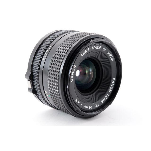 キヤノン Canon New FD 28mm/F2.8 広角レンズ - レンズ(単焦点)