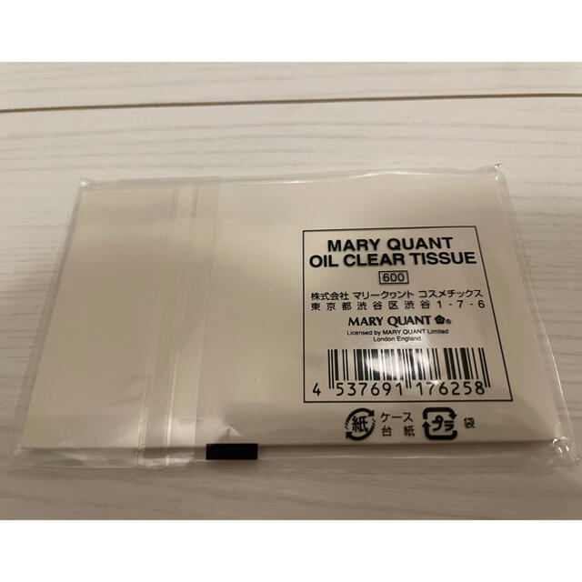 MARY QUANT(マリークワント)の【新品　未開封】MARY QUANT あぶらとり紙 コスメ/美容のメイク道具/ケアグッズ(あぶらとり紙)の商品写真