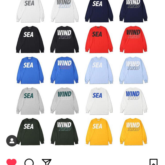 windandsea ロンT ウィンダンシー windandsea ロンT ウィンダンシー