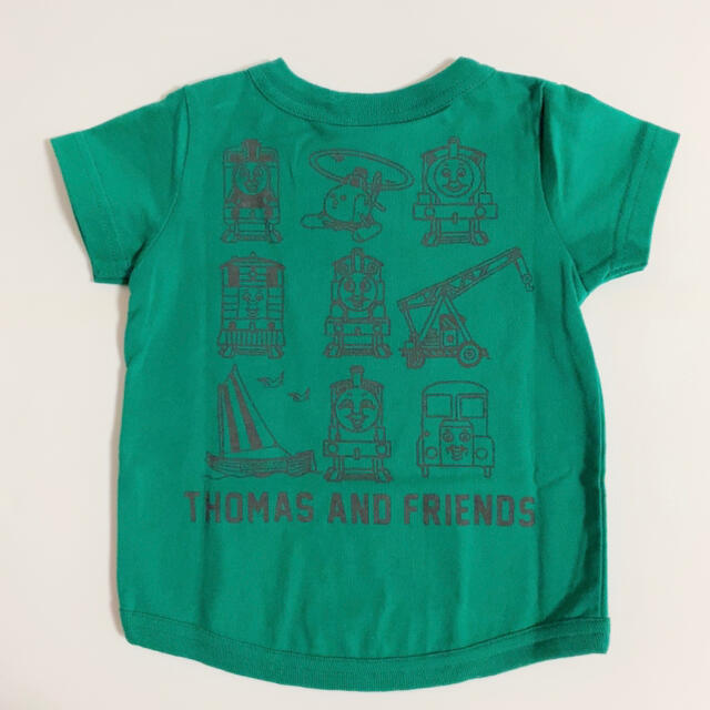 mikihouse(ミキハウス)の新品タグつき  80 半袖 Tシャツ グリーン キッズ/ベビー/マタニティのベビー服(~85cm)(Ｔシャツ)の商品写真