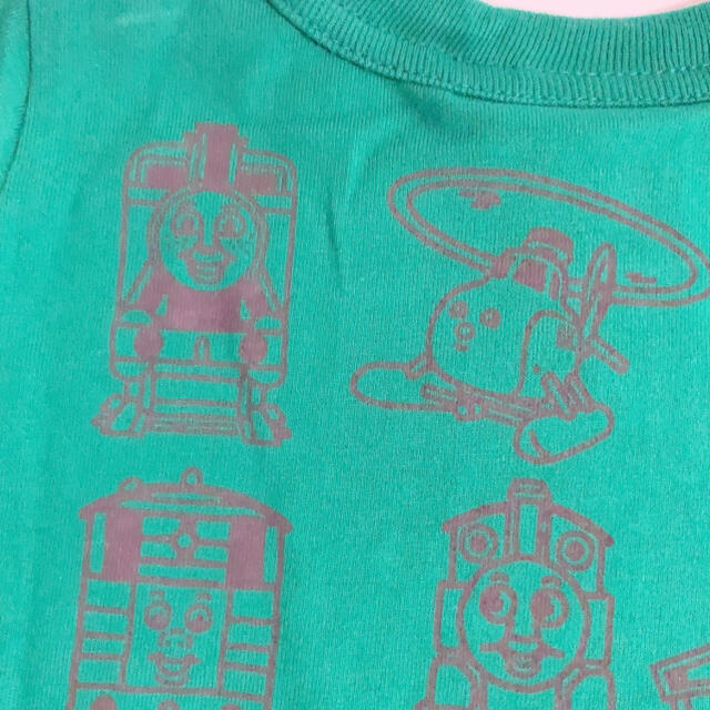 mikihouse(ミキハウス)の新品タグつき  80 半袖 Tシャツ グリーン キッズ/ベビー/マタニティのベビー服(~85cm)(Ｔシャツ)の商品写真