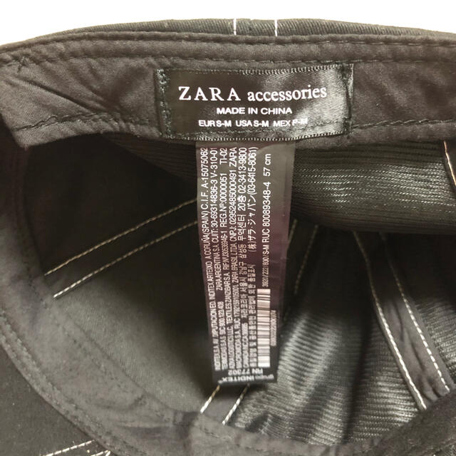 ZARA(ザラ)のZARA★リボン キャップ 帽子 レディースの帽子(キャップ)の商品写真