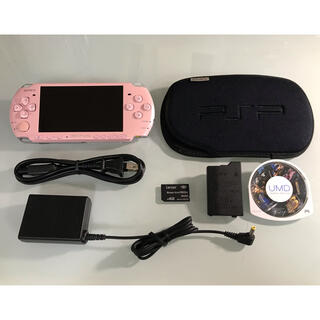 プレイステーションポータブル(PlayStation Portable)のPSP-3000  ブロッサムピンク(携帯用ゲーム機本体)