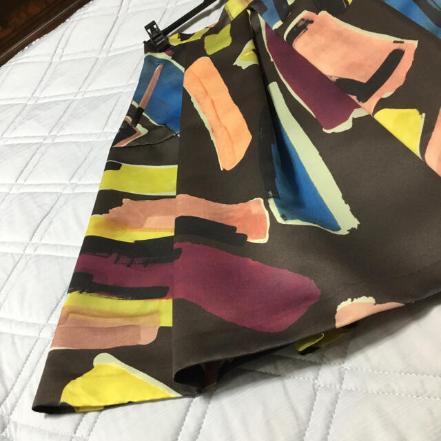 M'S GRACY(エムズグレイシー)のエムズグレイシーのモザイク柄スカート レディースのスカート(ひざ丈スカート)の商品写真