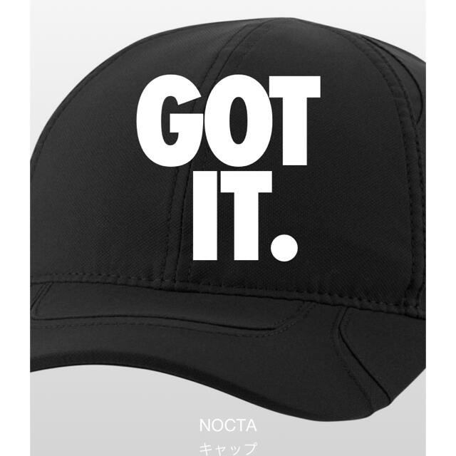 NIKE(ナイキ)のNOCTAブラックキャップノクタオフホワイトdrakeNike supreme メンズの帽子(キャップ)の商品写真