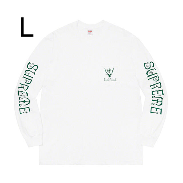 Supreme south2 west8 L/S pocket tee L