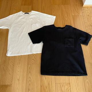 センスオブプレイスバイアーバンリサーチ(SENSE OF PLACE by URBAN RESEARCH)のアーバンリサーチ　ポケットTシャツ　白　黒　2枚セット(Tシャツ/カットソー(半袖/袖なし))