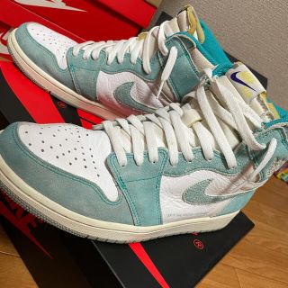 ナイキ(NIKE)のAJ1 HI OG turbogreen ターボグリーン AIRJORDAN 1(スニーカー)