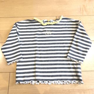 リー(Lee)のLee、無印 90サイズ ボーダーロンT2枚組 記名なし(Tシャツ/カットソー)