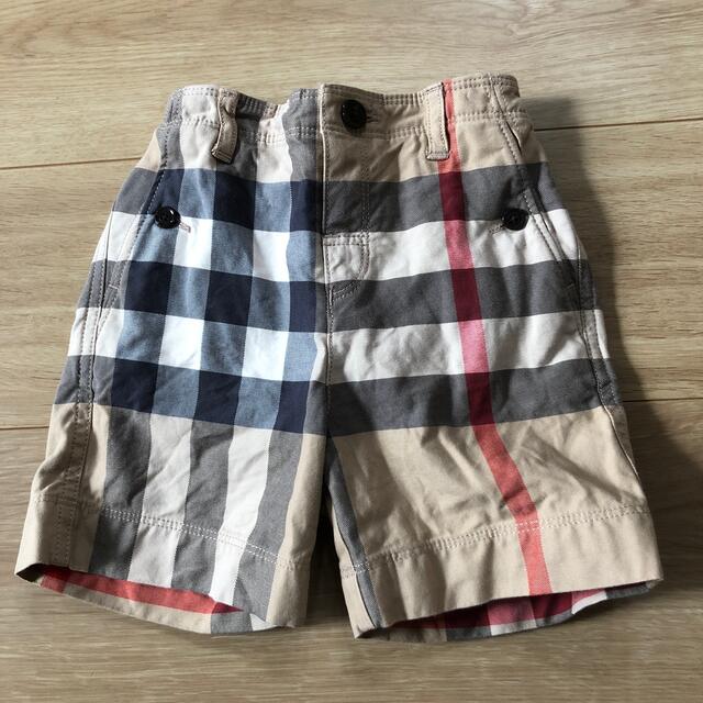 BURBERRY(バーバリー)のBurberryバーバリー　チェックパンツ美品 キッズ/ベビー/マタニティのキッズ服男の子用(90cm~)(パンツ/スパッツ)の商品写真