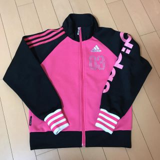 アディダス(adidas)のadidas 女の子 ジャージ 130(ジャケット/上着)