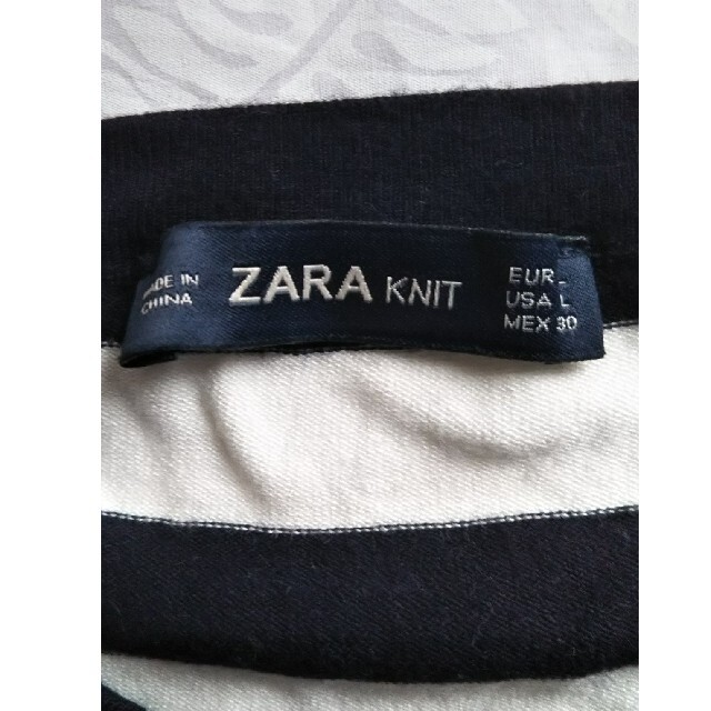 ZARA(ザラ)のZARA ボーダーニット レディースのトップス(ニット/セーター)の商品写真