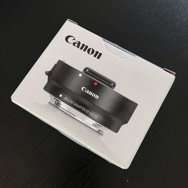 Canon(キヤノン)の新品　純正品　CANON マウントアダプター　EF-EOS M スマホ/家電/カメラのカメラ(その他)の商品写真