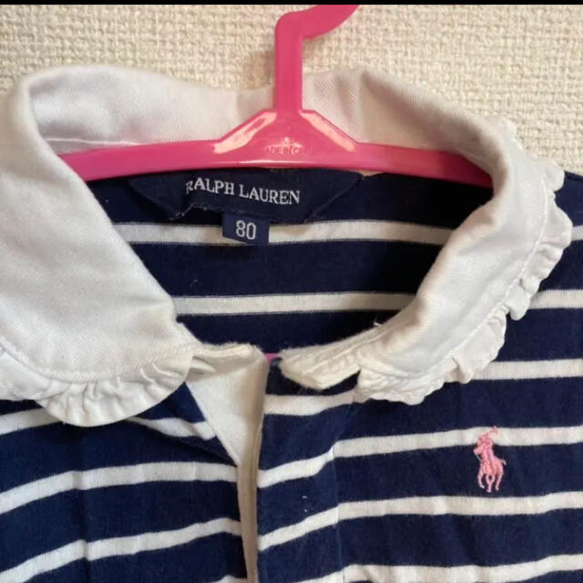 POLO RALPH LAUREN(ポロラルフローレン)のラルフローレン　80㎝　女の子　コットンワンピース　お出かけ　プチ値下げ即購 キッズ/ベビー/マタニティのベビー服(~85cm)(ワンピース)の商品写真