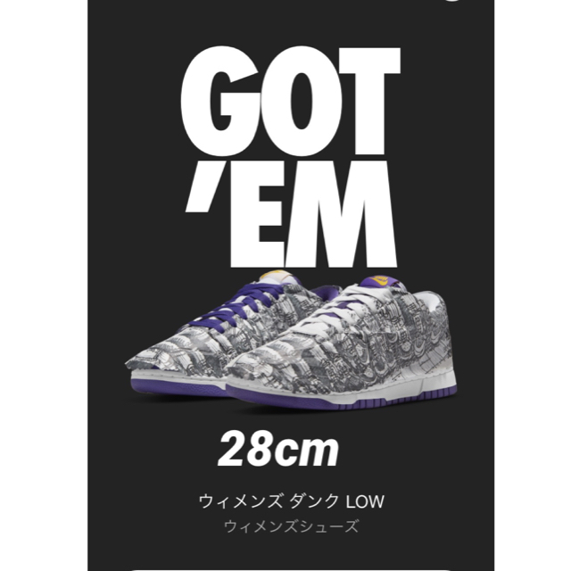 Nike Dunk Low Made You look 28cm ダンクロー