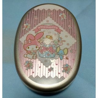 サンリオ(サンリオ)の【中古】マイメロディ  アルミお弁当(弁当用品)