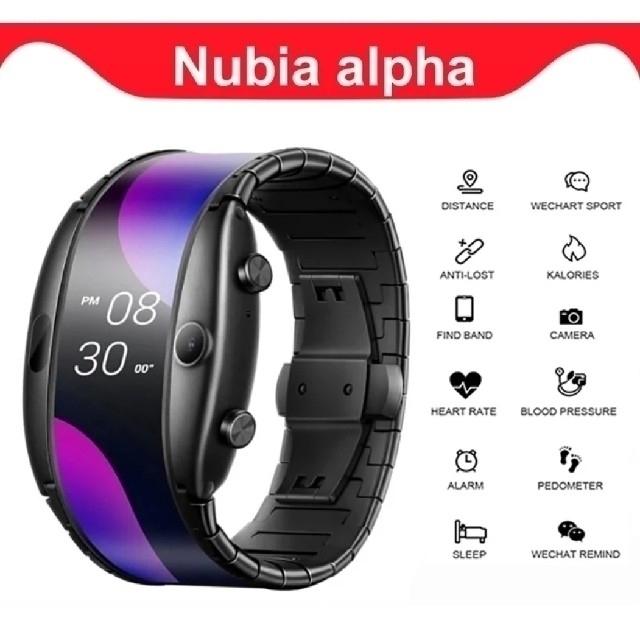 (新品未開封) Nubia Watch 近未来スマートウォッチ