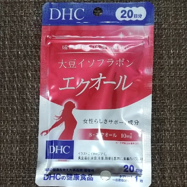 DHC 大豆イソフラボン エクオール 20日分 20粒×24袋 6