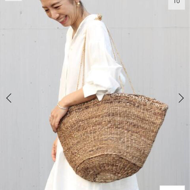 Plage(プラージュ)のPlage NORO MARKET CLOUD BASKETバッグ レディースのバッグ(かごバッグ/ストローバッグ)の商品写真