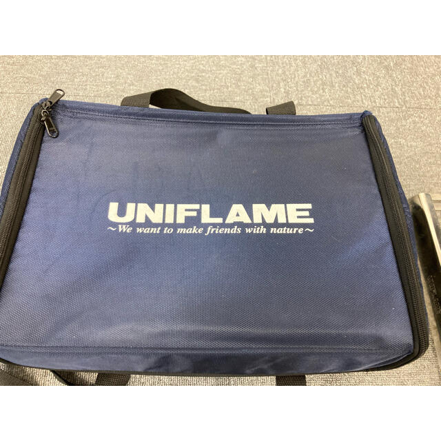 UNIFLAME(ユニフレーム)の【take様専用】ユニフレーム ユニセラ BOX + 焼き鳥台など色々 スポーツ/アウトドアのアウトドア(調理器具)の商品写真