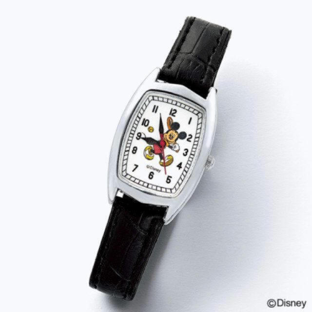 ミッキーマウス(ミッキーマウス)のotona MUSE 6月号特別付録　ミッキーマウスヴィンテージ調腕時計 レディースのファッション小物(腕時計)の商品写真