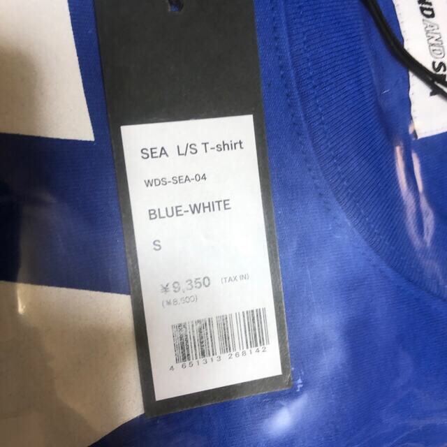 SEA(シー)のwind and sea long L/S t-shirts ブルー Sサイズ メンズのトップス(Tシャツ/カットソー(七分/長袖))の商品写真