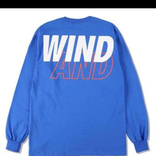 WIND AND SEA(FOIL) L/S T-SHIRT Mサイズ ブルー