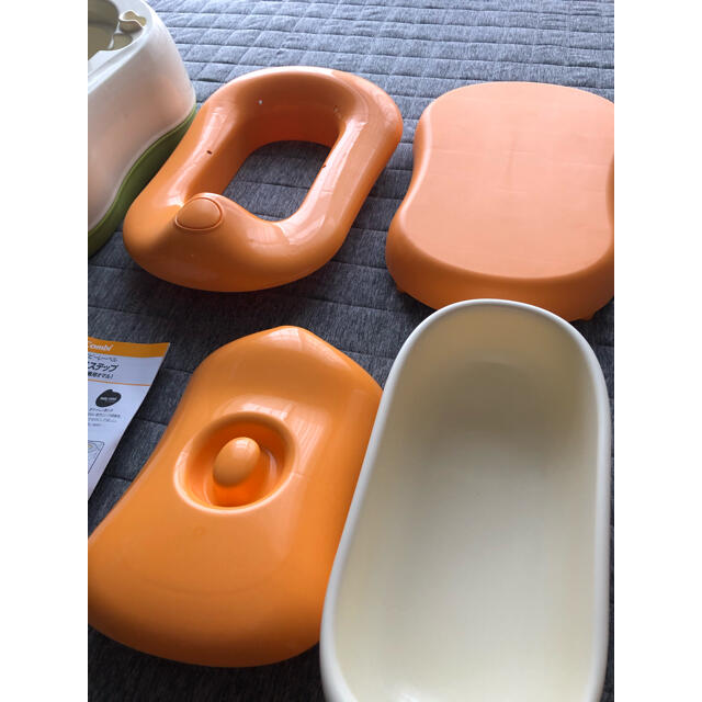 combi(コンビ)のコンビ　おまるでステップ キッズ/ベビー/マタニティのおむつ/トイレ用品(ベビーおまる)の商品写真