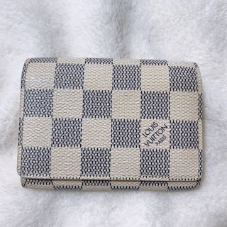 ルイヴィトン(LOUIS VUITTON)の【ルイヴィトン】ダミエ アズール 名刺入れ/カードケース(名刺入れ/定期入れ)