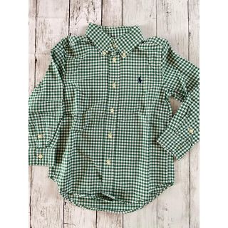 ポロラルフローレン(POLO RALPH LAUREN)のラルフローレン　ポロ　キッズ　110 チェックシャツ(Tシャツ/カットソー)